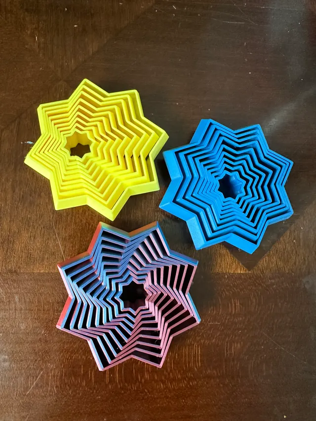 Yıldız Formlu Stres Topu (Fidget)